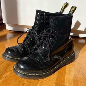 Classic patent leather doc martens
